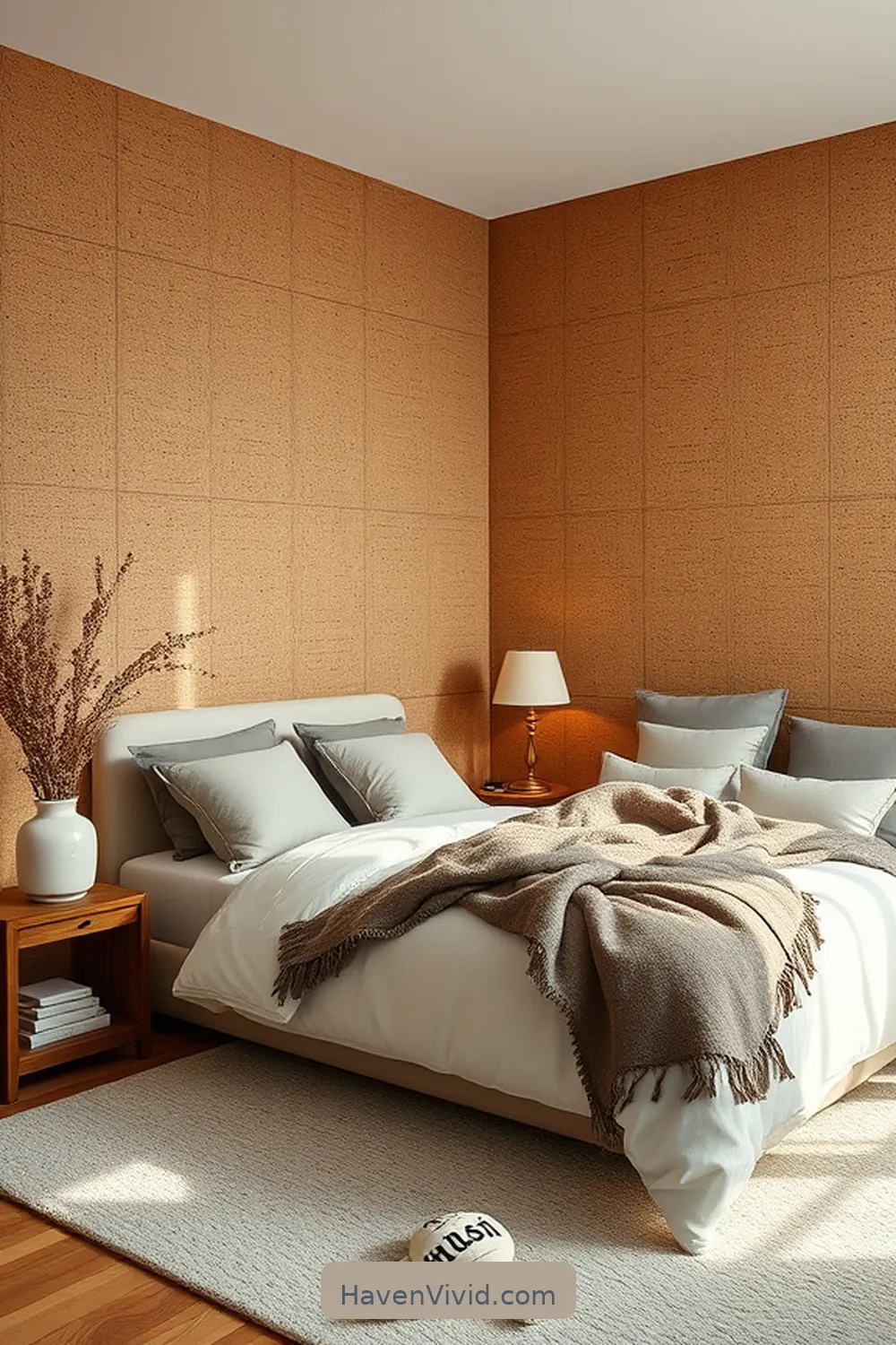 Sound Absorption Capabilities for Benefits of Using Cork for Eco-Friendly Bedroom Living