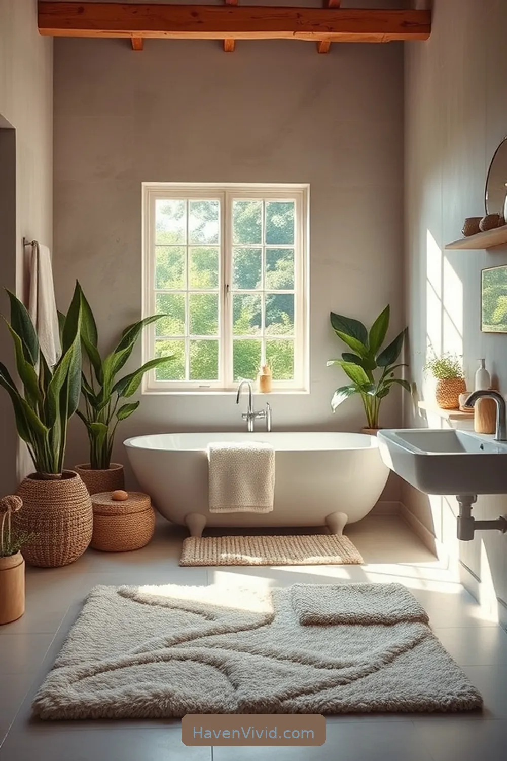 Create Artistic Bathroom Spaces Using Organic Cotton 6 Creating a Cozy Atmosphere With Organic Cotton Bath Mats for Create Artistic Bathroom Spaces Using Organic Cotton