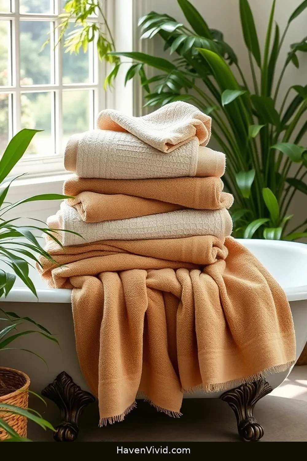 Create Artistic Bathroom Spaces Using Organic Cotton 5 Elevating Aesthetics: Organic Cotton Towels and Their Impact for Create Artistic Bathroom Spaces Using Organic Cotton