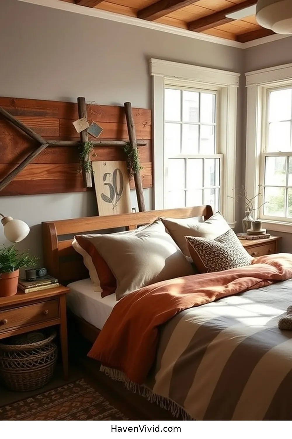 Creative Ways to Incorporate Reclaimed Wood for Create Artistic Bedroom Spaces Using Reclaimed Materials