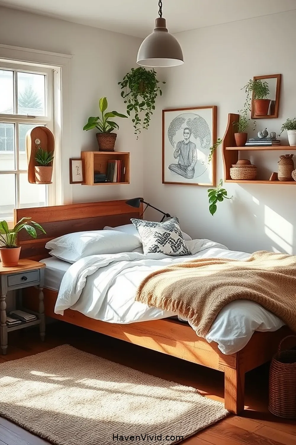 DIY Projects to Transform Your Bedroom for Create Artistic Bedroom Spaces Using Reclaimed Materials