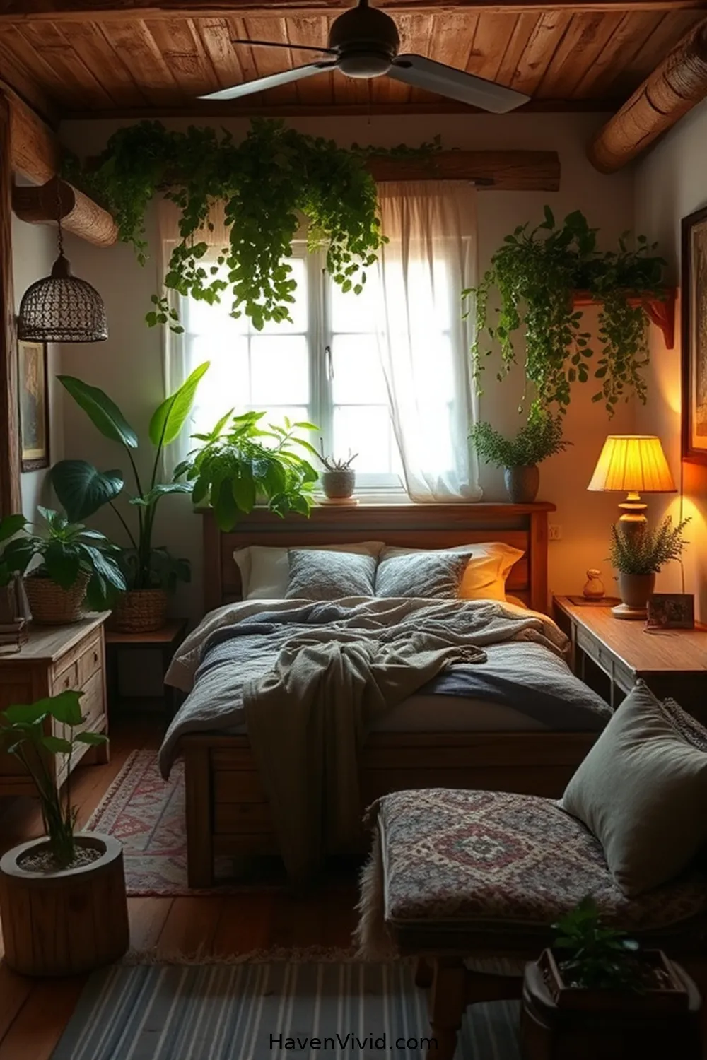 Styling Tips for a Cohesive Artistic Look for Create Artistic Bedroom Spaces Using Reclaimed Materials