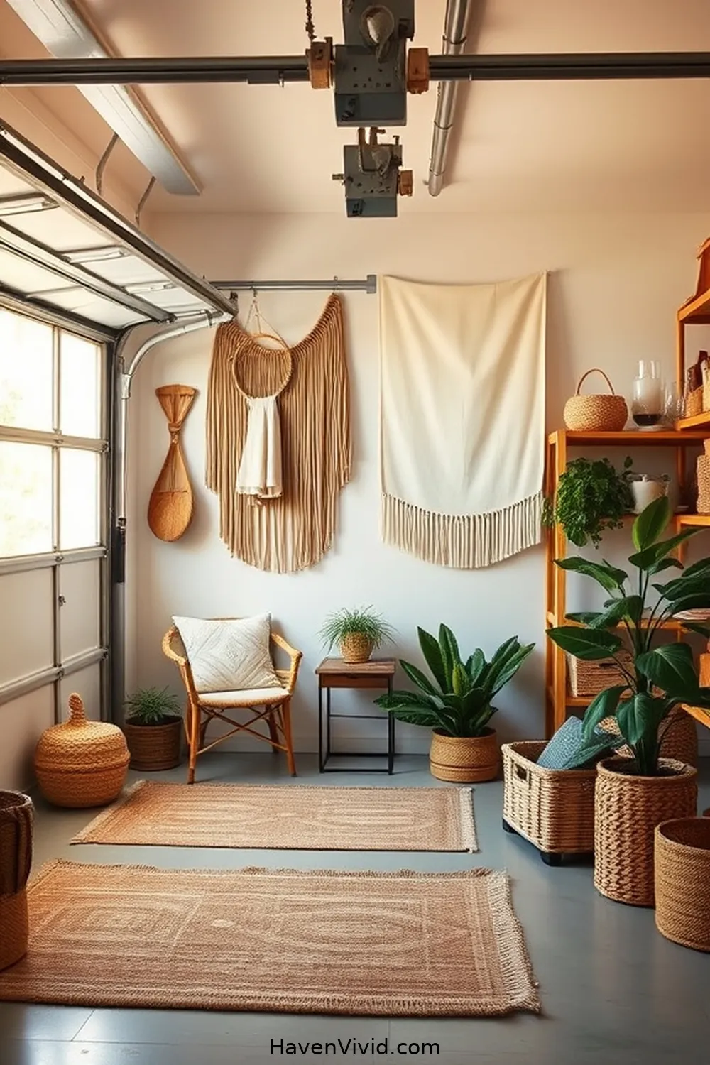 Create Artistic Garage Spaces Using Natural Fibers 3 Choosing the Right Natural Fibers for Your Space for Create Artistic Garage Spaces Using Natural Fibers