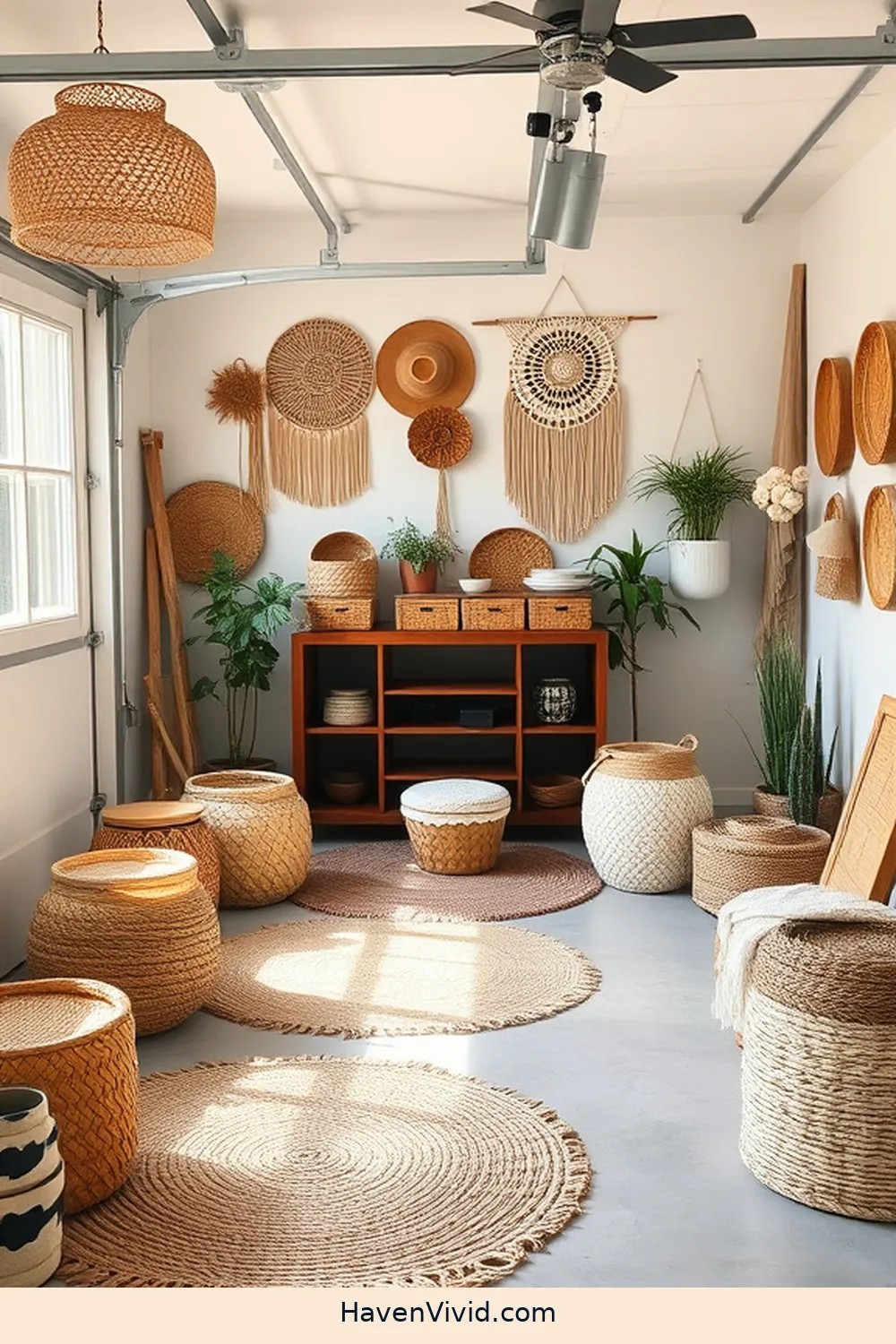 Create Artistic Garage Spaces Using Natural Fibers 4 Creative Ideas for Incorporating Natural Fibers for Create Artistic Garage Spaces Using Natural Fibers