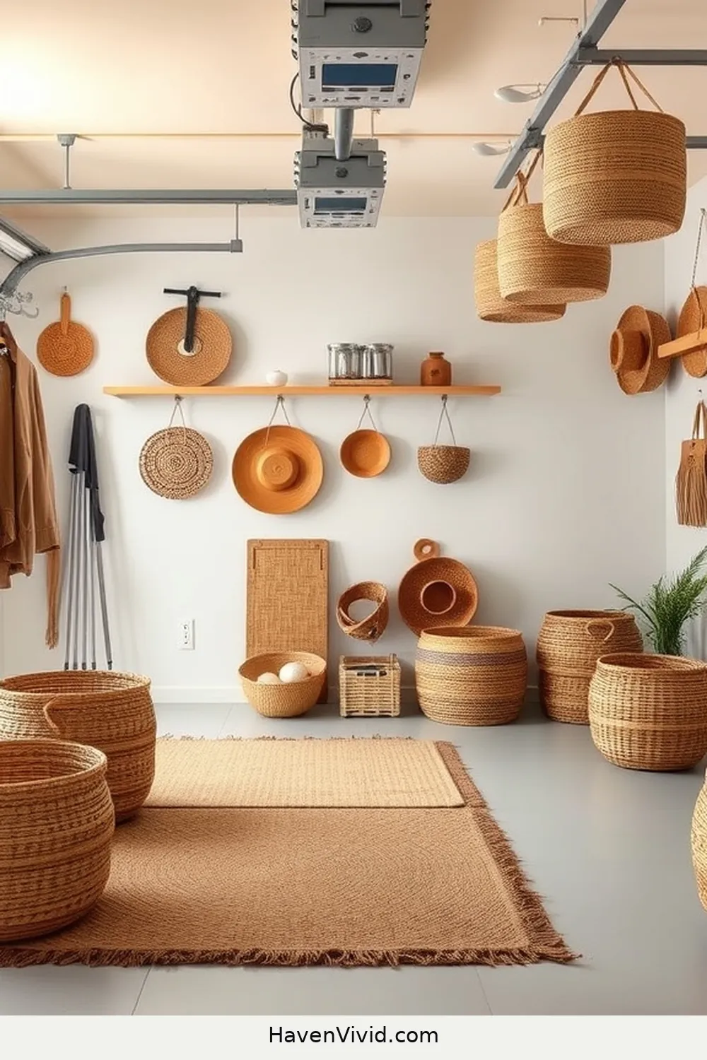 Create Artistic Garage Spaces Using Natural Fibers 6 Maintaining and Caring for Natural Fiber Elements for Create Artistic Garage Spaces Using Natural Fibers