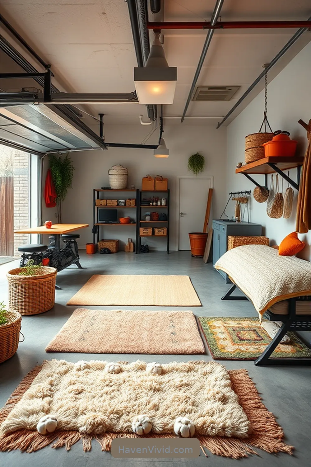 Softening the Floor: Cotton Rugs and Mats for Create Artistic Garage Spaces Using Organic Cotton