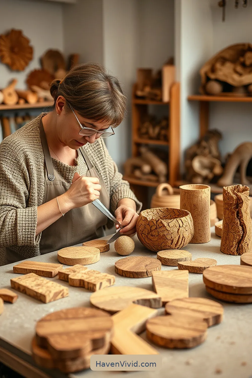 Create Artistic Hallway Spaces Using Cork: a Step-By-Step Guide 8 Cutting and Shaping the Cork for Create Artistic Hallway Spaces Using Cork €“ a Step-By-Step Guide