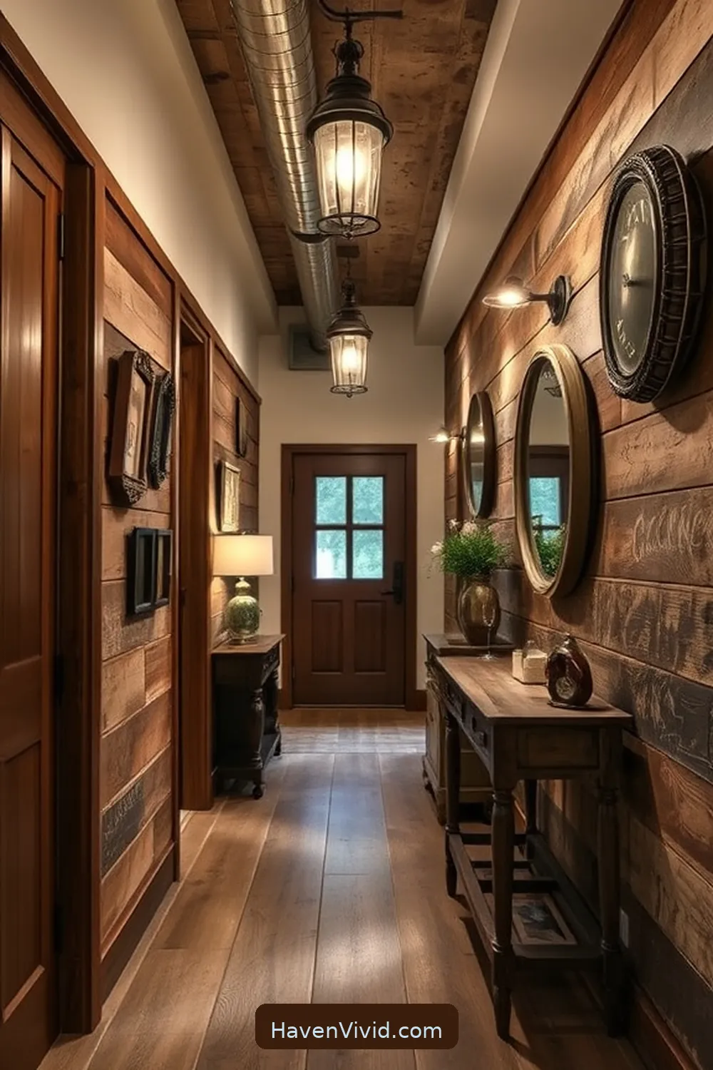Create Artistic Hallway Spaces Using Reclaimed Materials 2 The Benefits of Using Reclaimed Materials in Home Design for Create Artistic Hallway Spaces Using Reclaimed Materials