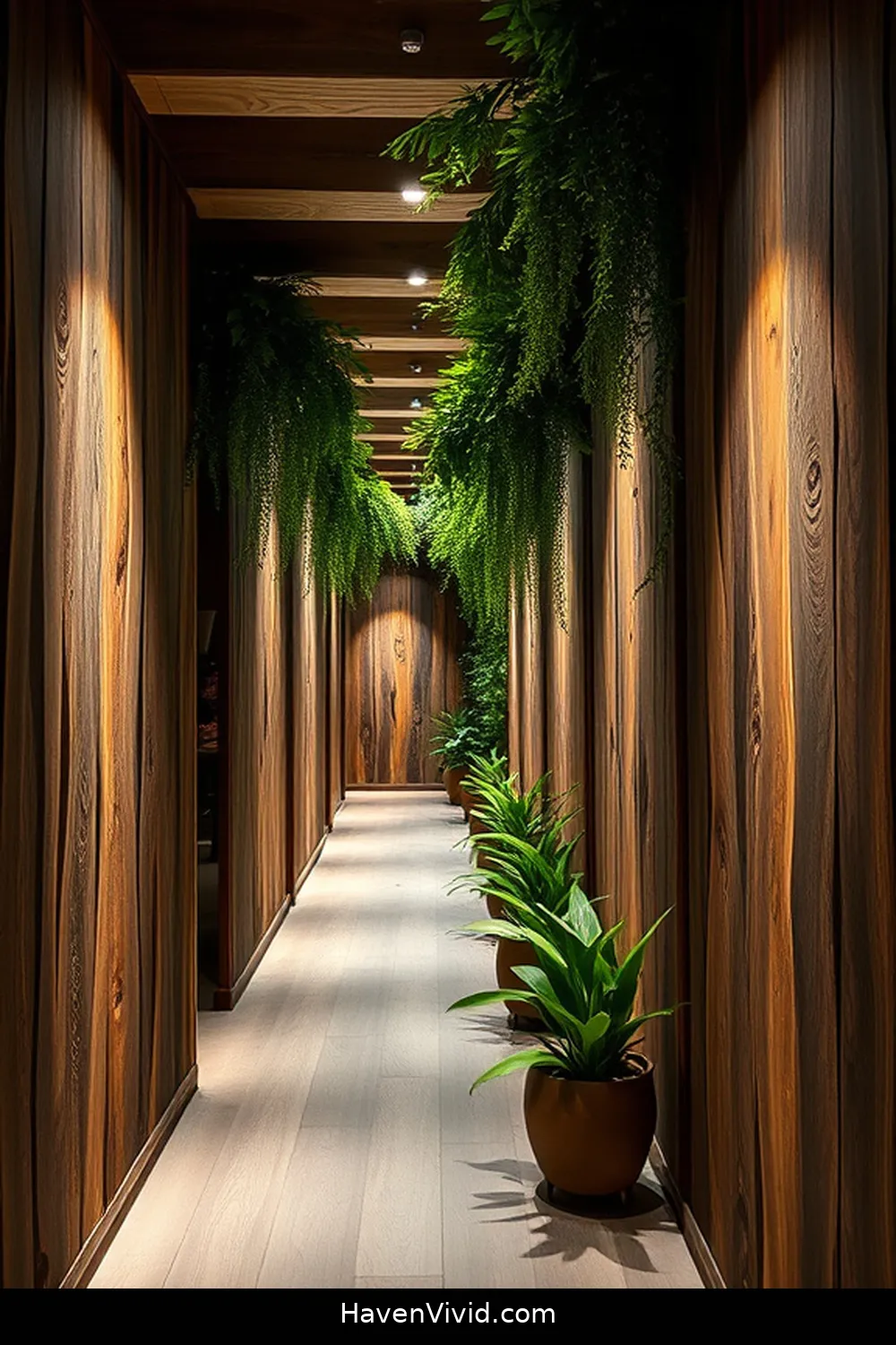 Create Artistic Hallway Spaces Using Recycled Wood 14 Eco-Friendly Decor Ideas to Complement Your Wood Design for Create Artistic Hallway Spaces Using Recycled Wood