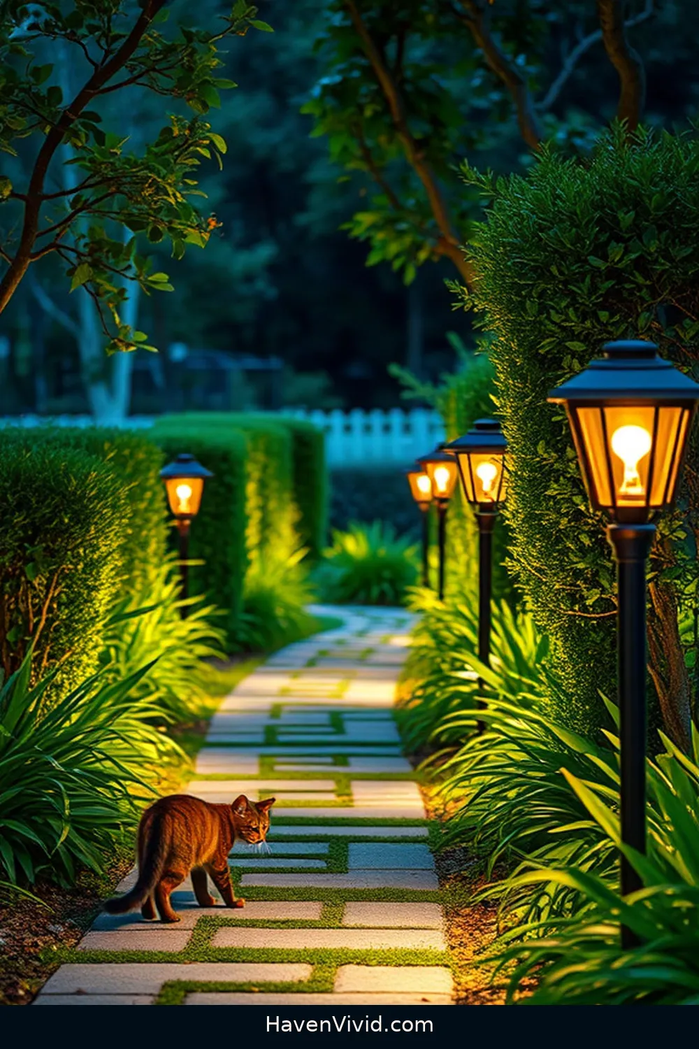Create Artistic Hallway Spaces Using Solar-Powered Lights 6 Creating a Pathway With Solar-Powered Path Lights for Create Artistic Hallway Spaces Using Solar-Powered Lights