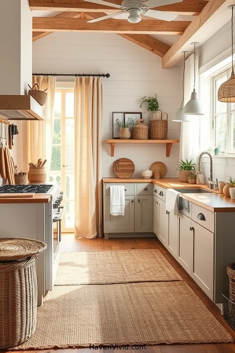 Create Artistic Kitchen Spaces Using Natural Fibers 10 Layering Natural Fibers for a Cozy Atmosphere for Create Artistic Kitchen Spaces Using Natural Fibers