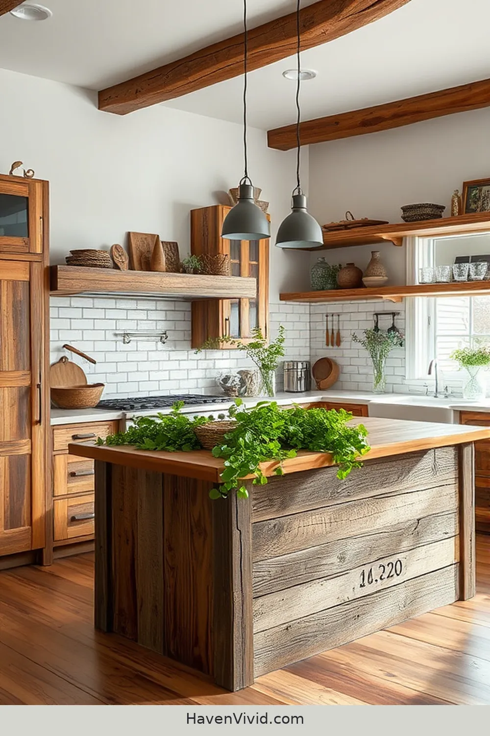 Create Artistic Kitchen Spaces Using Recycled Wood 3 Choosing the Right Type of Recycled Wood for Create Artistic Kitchen Spaces Using Recycled Wood