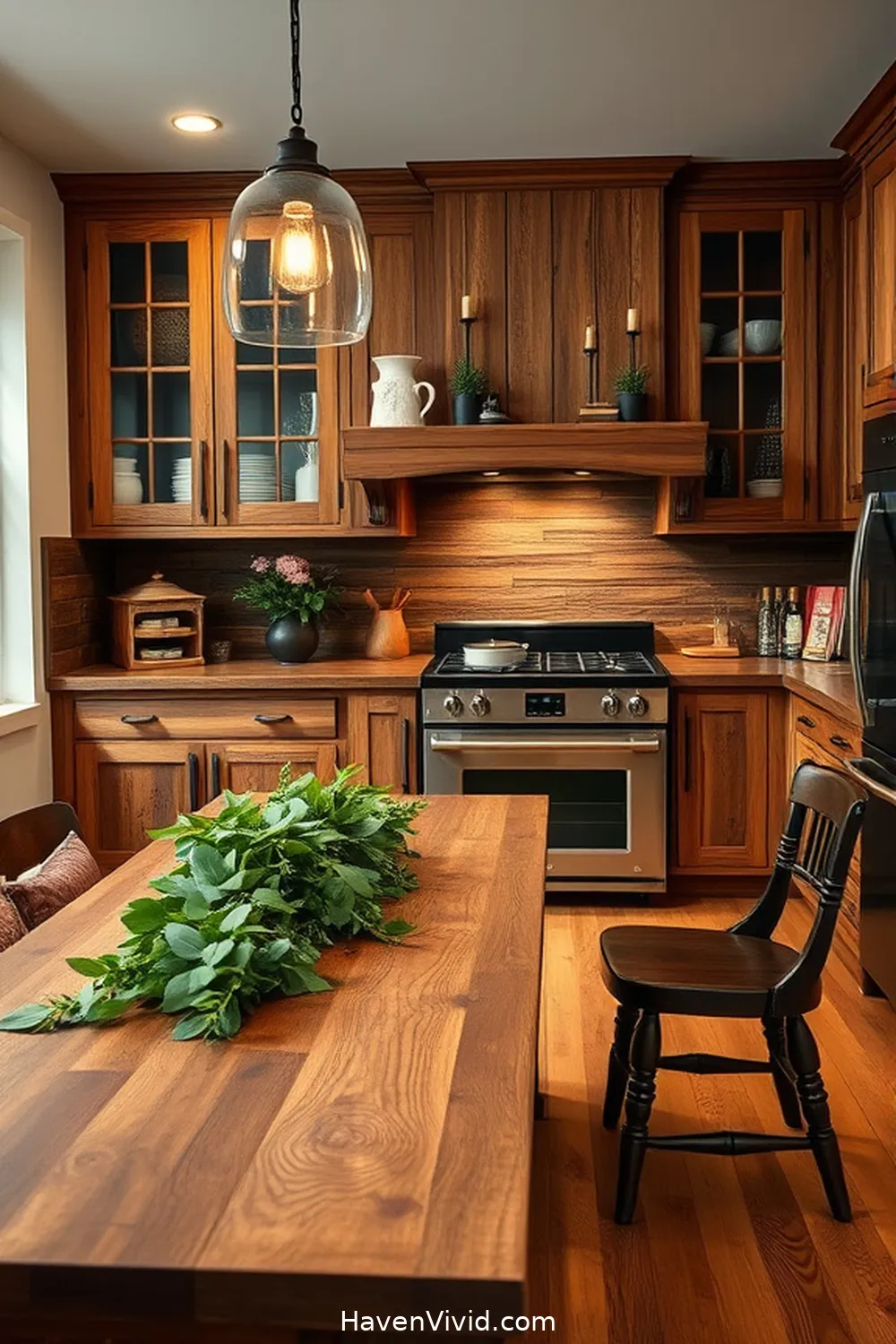 Create Artistic Kitchen Spaces Using Recycled Wood 2 The Benefits of Using Recycled Wood in Kitchen Design for Create Artistic Kitchen Spaces Using Recycled Wood