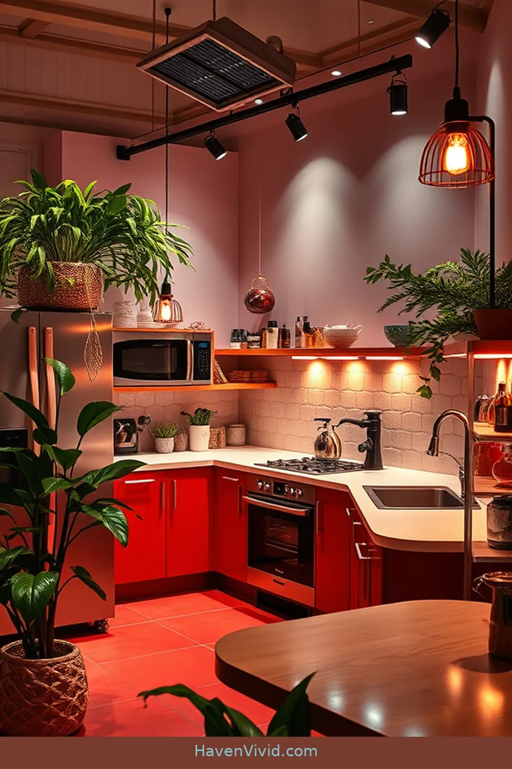Create Artistic Kitchen Spaces Using Solar-Powered Lights 6 Inspiring Examples of Artistic Kitchen Designs for Create Artistic Kitchen Spaces Using Solar-Powered Lights