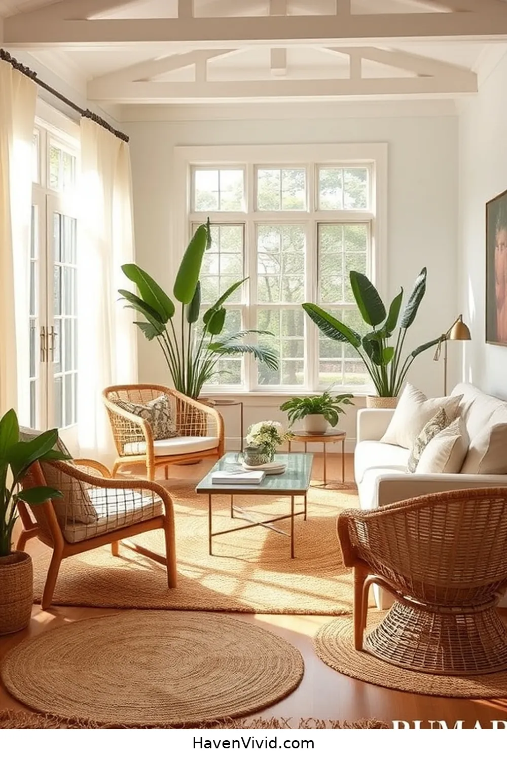 Create Artistic Living Room Spaces Using Natural Fibers 6 Incorporating Natural Fiber Furniture for Create Artistic Living Room Spaces Using Natural Fibers
