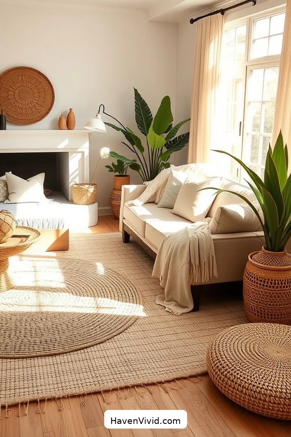 Create Artistic Living Room Spaces Using Natural Fibers 4 Layering Textures for a Cozy Atmosphere for Create Artistic Living Room Spaces Using Natural Fibers