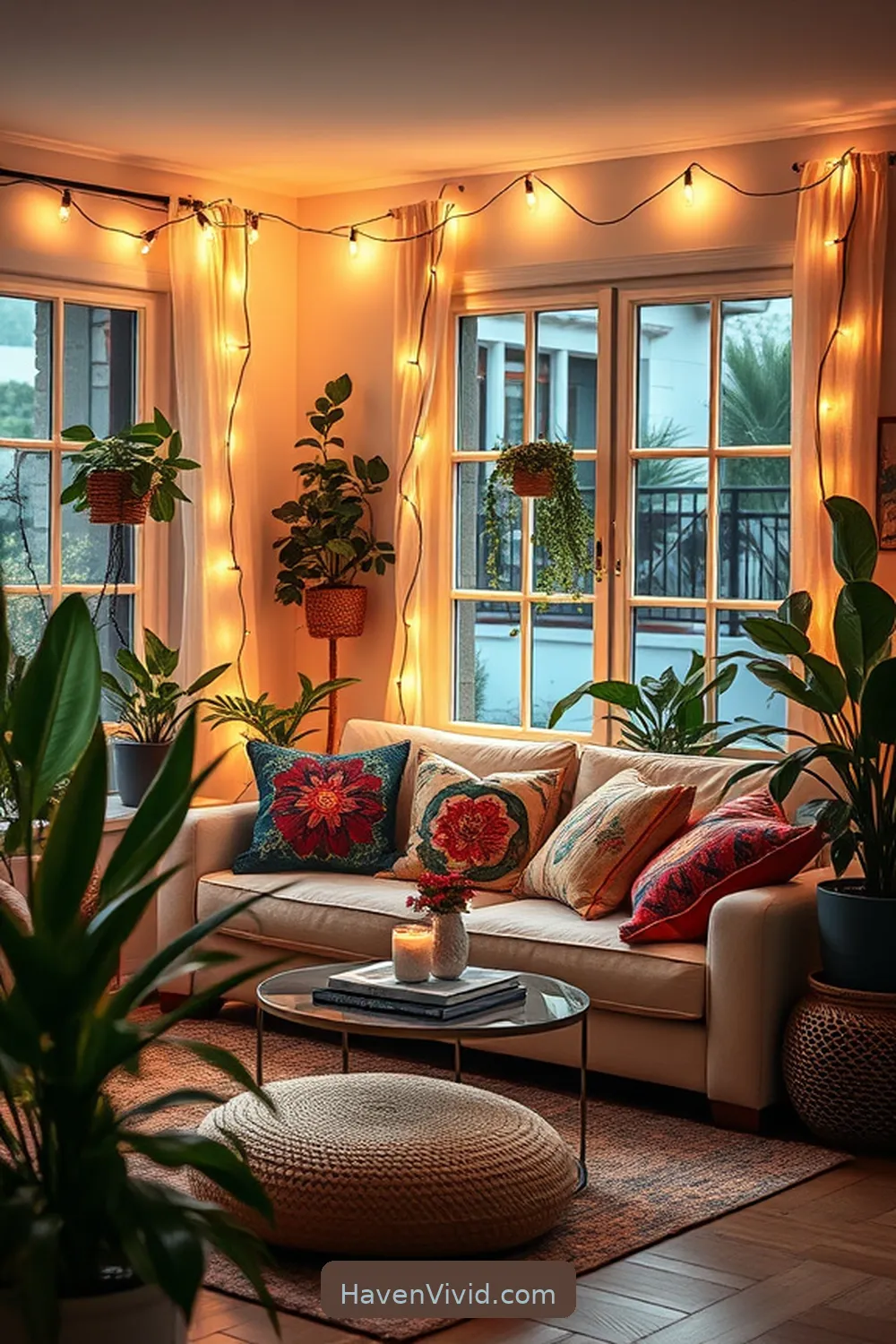 Create Artistic Living Room Spaces Using Solar-Powered Lights 7 Accent Lighting Ideas With Solar Fairy Lights for Create Artistic Living Room Spaces Using Solar-Powered Lights