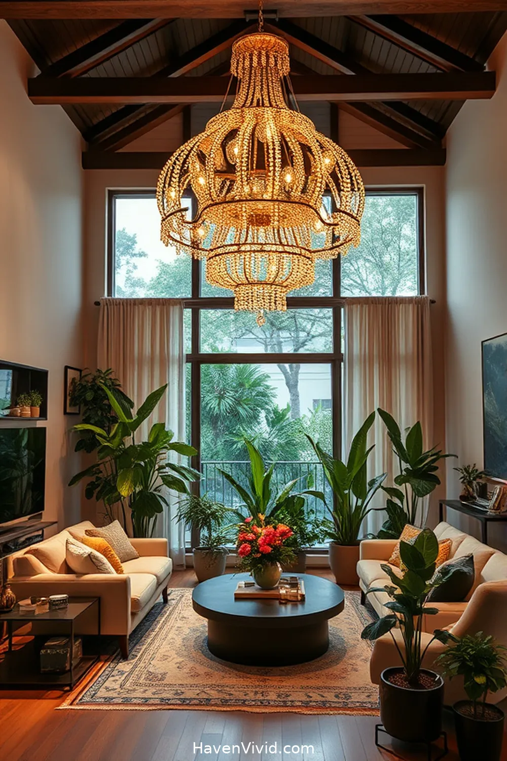 Create Artistic Living Room Spaces Using Solar-Powered Lights 4 Solar Chandeliers: A Dazzling Centerpiece for Create Artistic Living Room Spaces Using Solar-Powered Lights