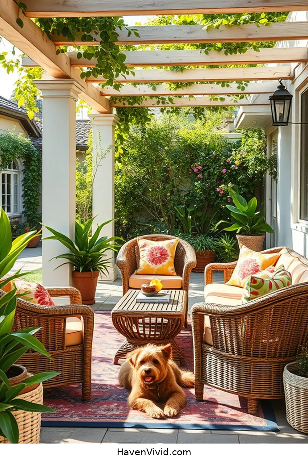 Create Artistic Outdoor Patios Using Natural Fibers 12 Inspiring Examples of Artistic Outdoor Patios for Create Artistic Outdoor Patios Using Natural Fibers