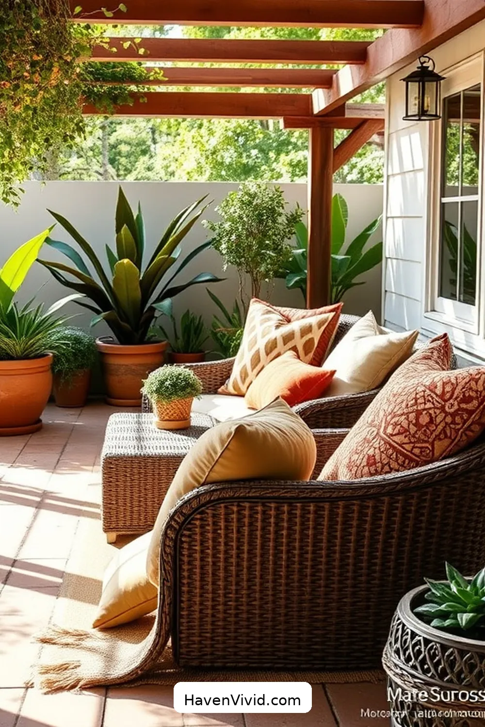Create Artistic Outdoor Patios Using Natural Fibers 6 Stylish Decorative Cushions for Added Texture for Create Artistic Outdoor Patios Using Natural Fibers
