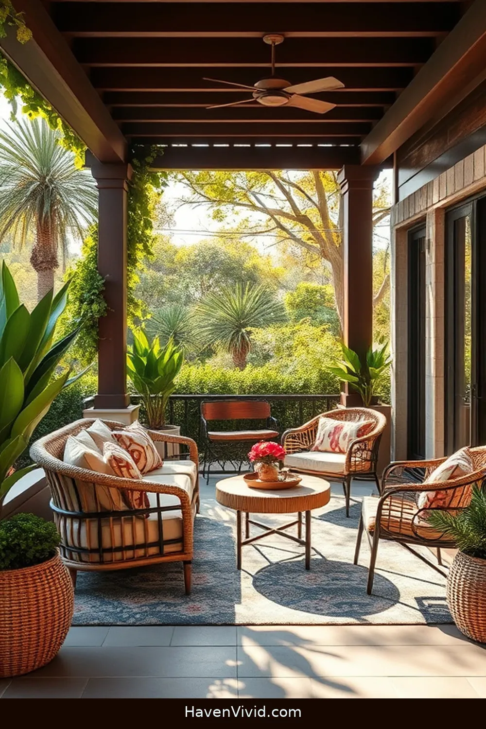 Create Artistic Outdoor Patios Using Natural Fibers 2 The Benefits of Using Natural Fibers in Outdoor Design for Create Artistic Outdoor Patios Using Natural Fibers