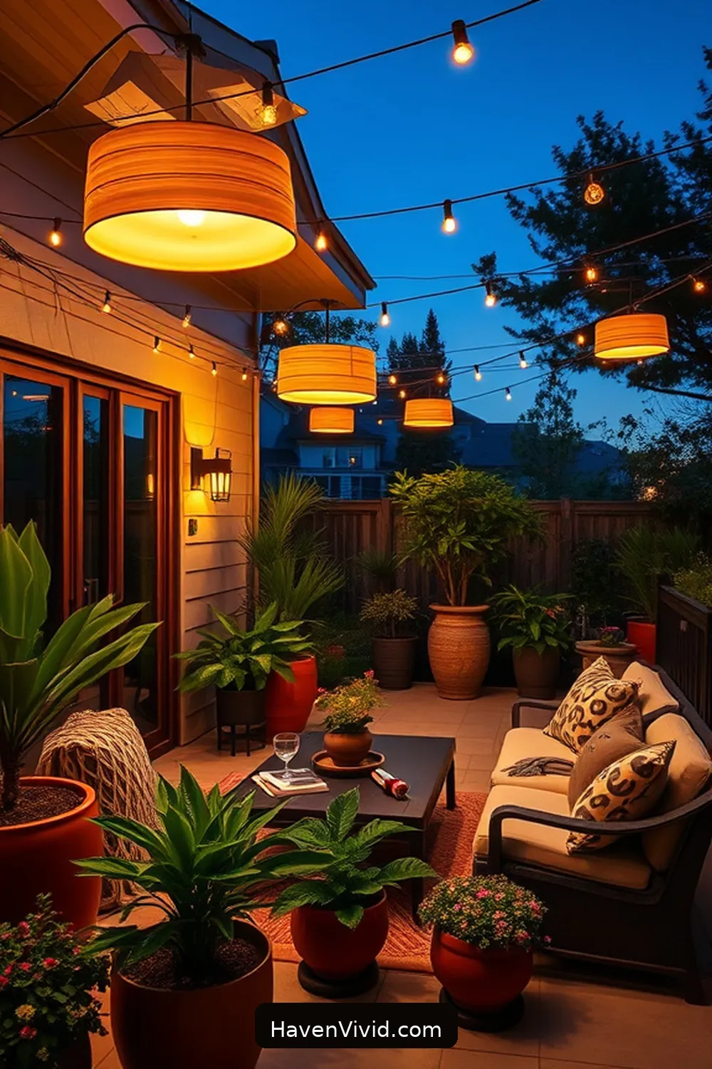 Create Artistic Outdoor Patios Using Solar-Powered Lights 9 Design Ideas for Layered Lighting for Create Artistic Outdoor Patios Using Solar-Powered Lights