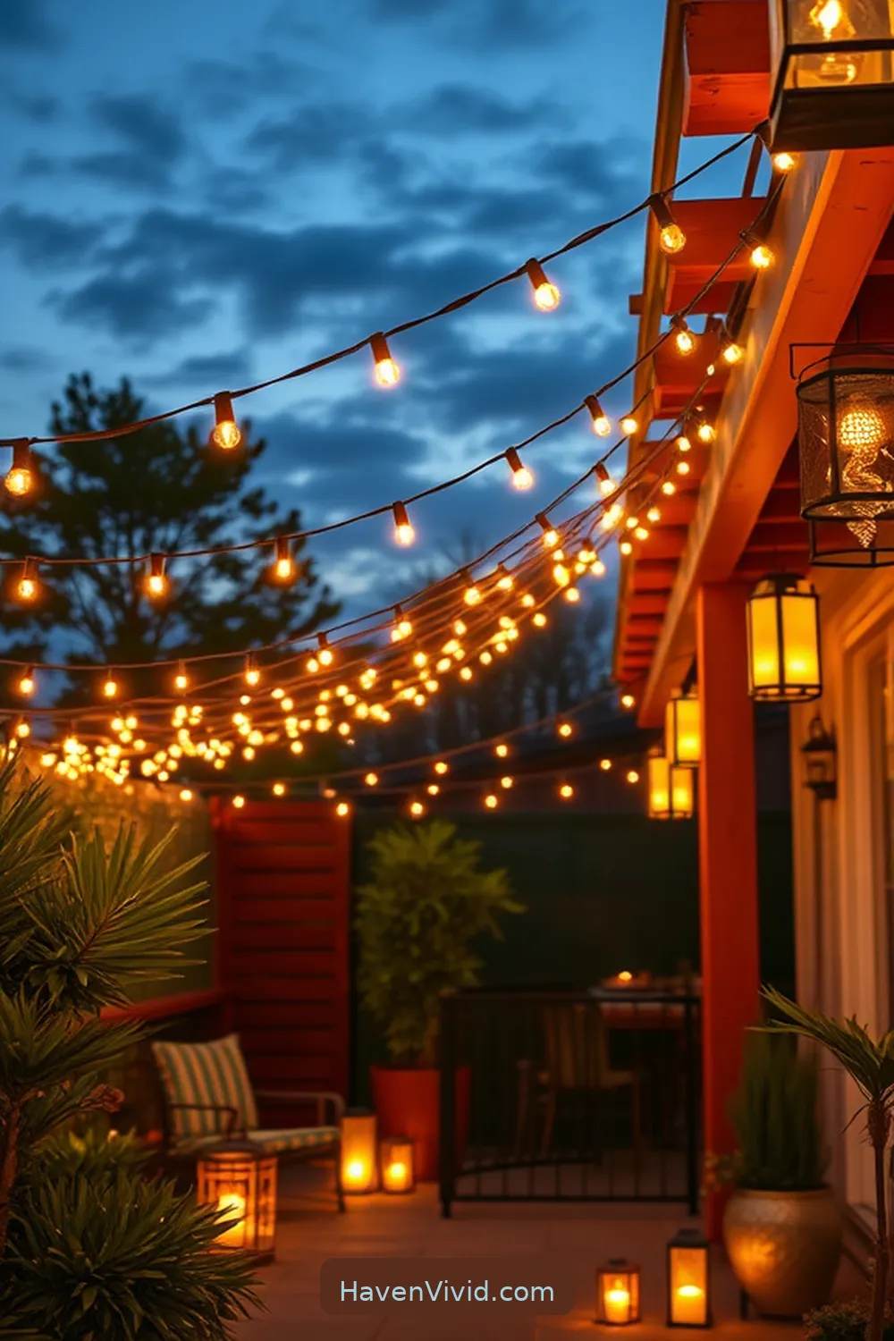 Create Artistic Outdoor Patios Using Solar-Powered Lights 7 Solar String Lights for a Cozy Ambiance for Create Artistic Outdoor Patios Using Solar-Powered Lights