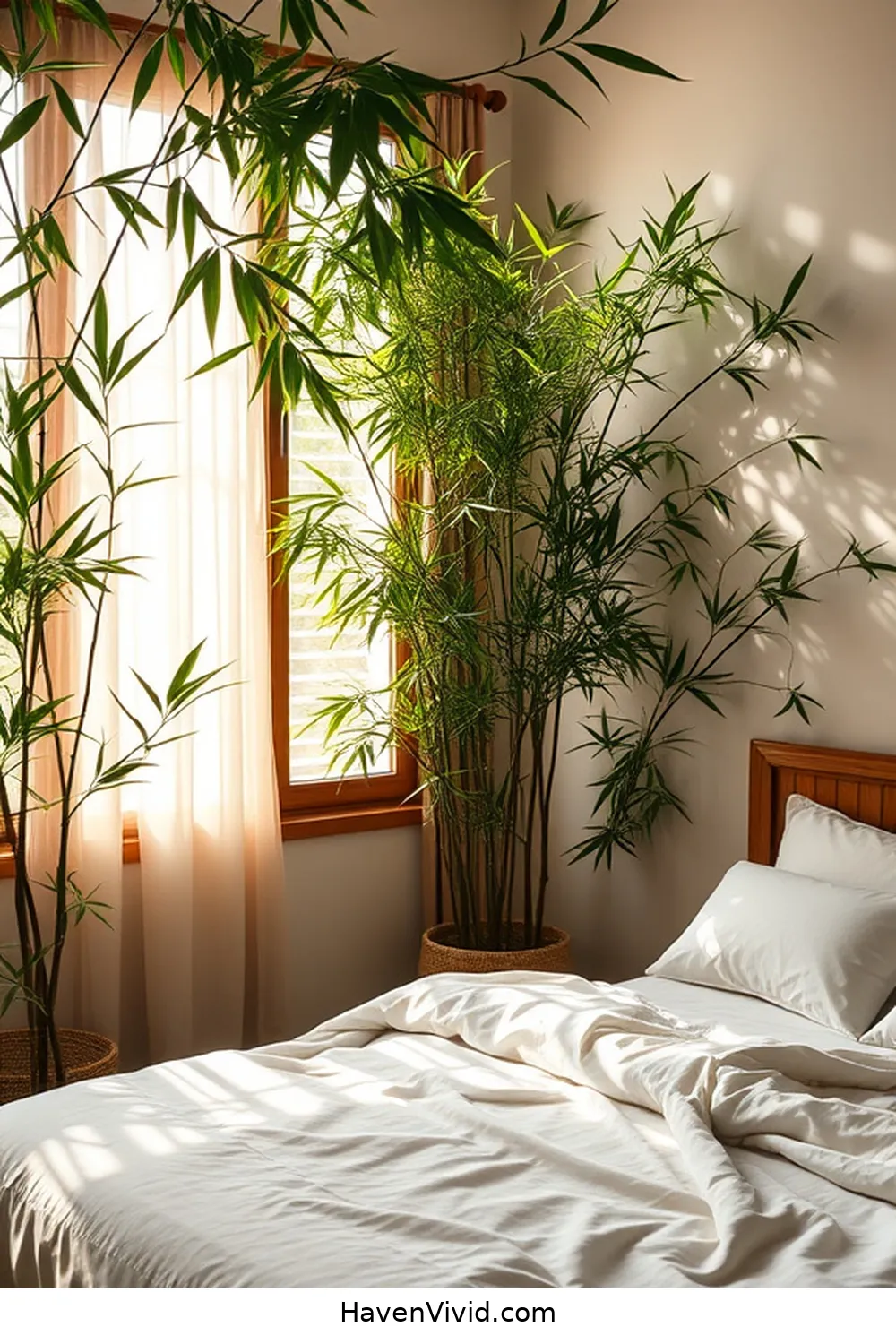 Bamboo Plants: Bringing Nature Indoors for Create Artistic Spaces in Your Bedroom Using Bamboo