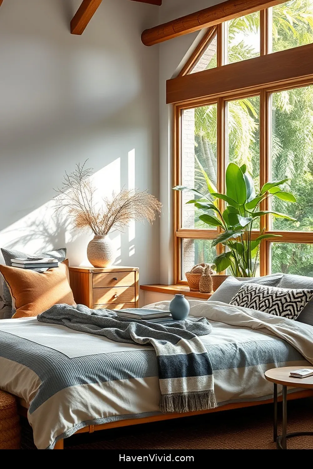 Combining Bamboo With Other Materials for Create Artistic Spaces in Your Bedroom Using Bamboo