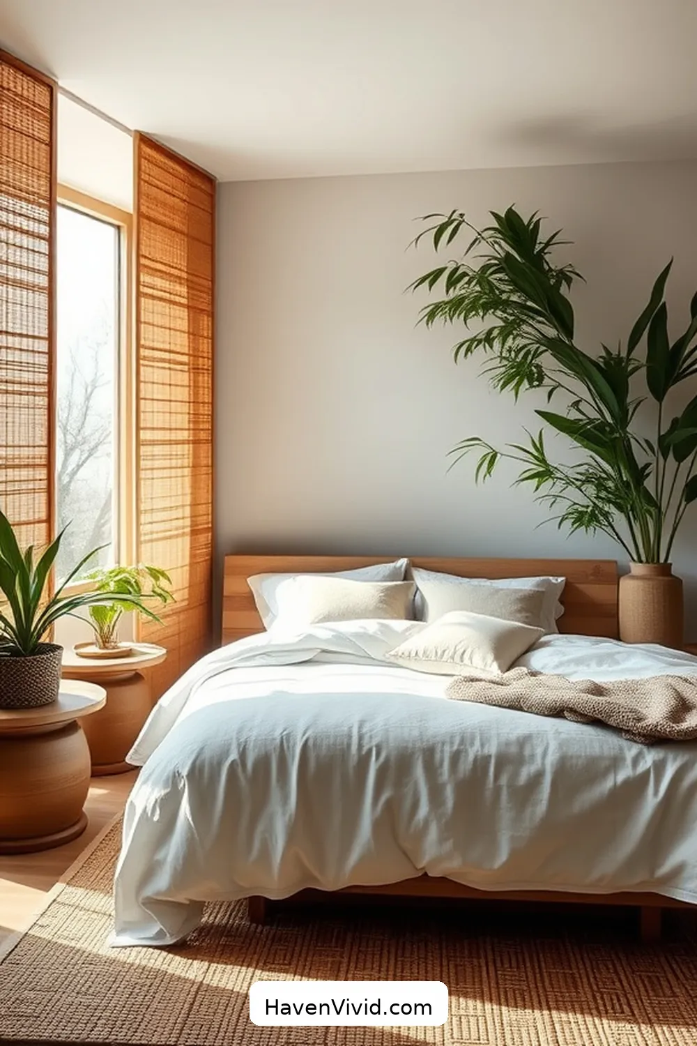 Creating a Zen Space With Bamboo Elements for Create Artistic Spaces in Your Bedroom Using Bamboo