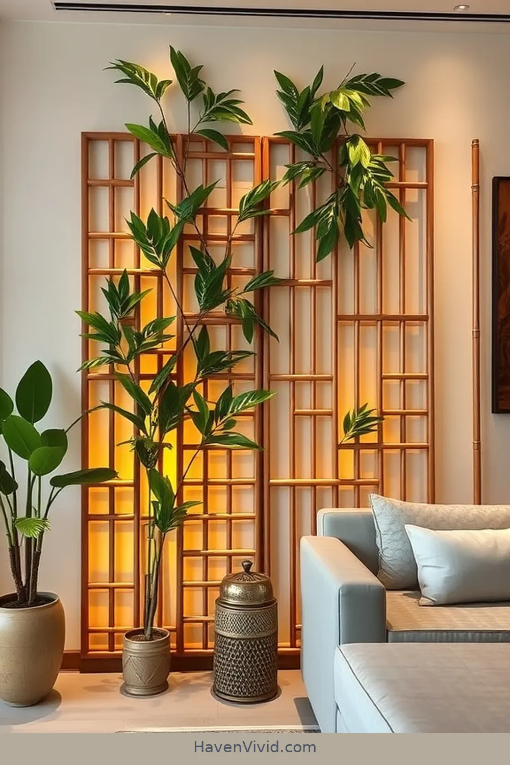 Incorporating Bamboo in Wall Décor for Create Artistic Spaces in Your Bedroom Using Bamboo
