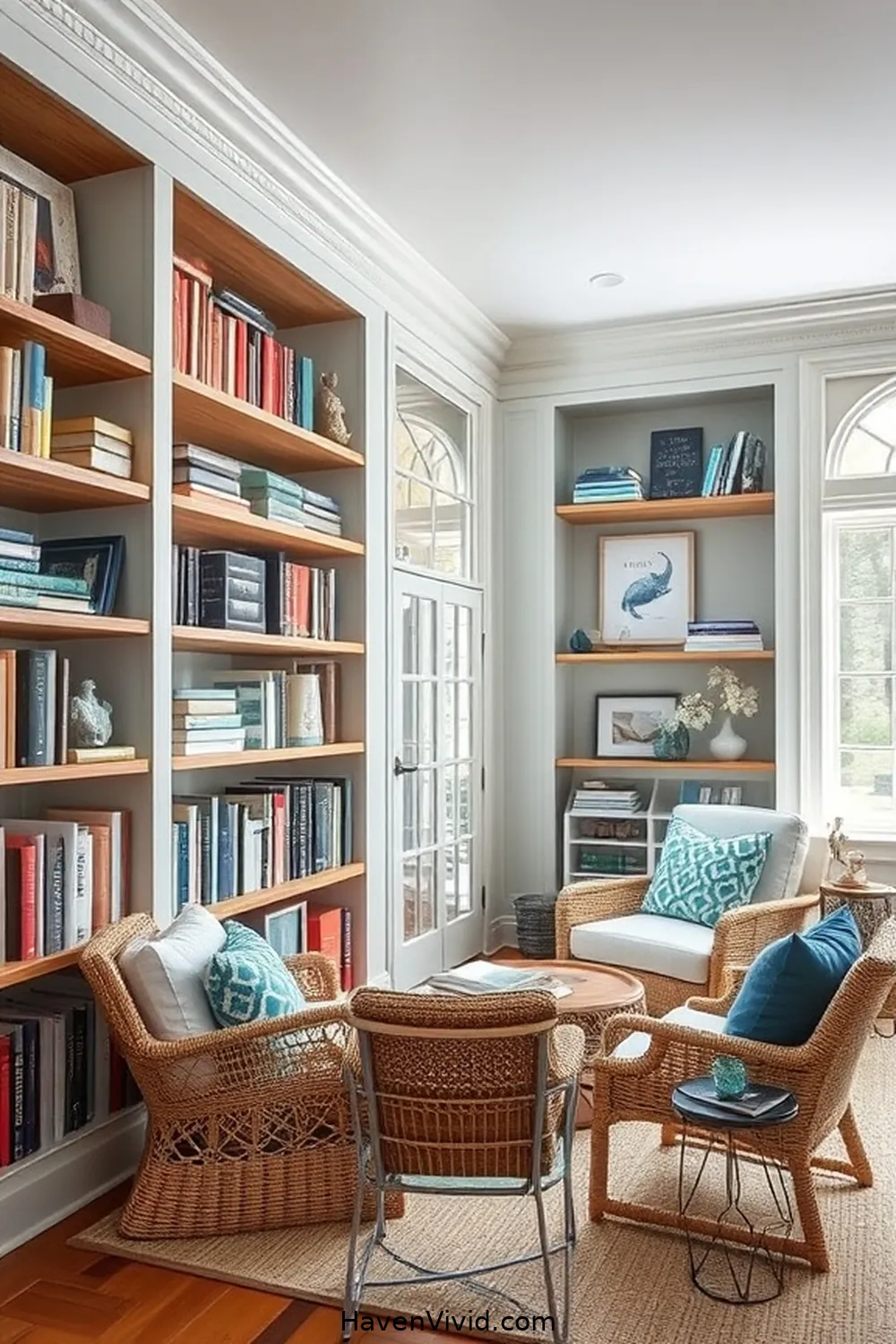Create Coastal Living Vibes in Your Library Using Recycled Wood 3 Benefits of Using Recycled Wood for Create Coastal Living Vibes in Your Library Using Recycled Wood