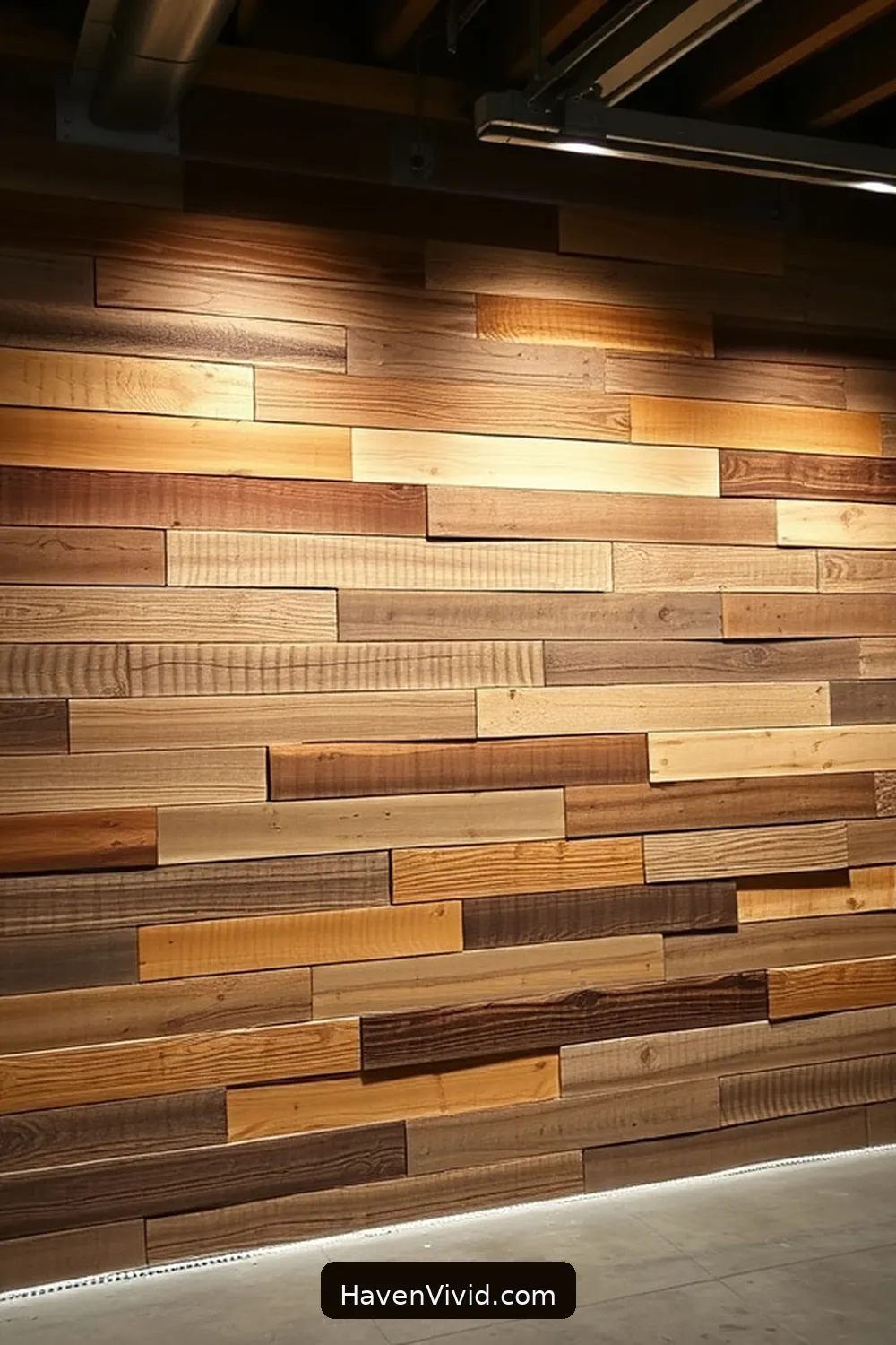 Create Eco-Friendly Garage Living Using Recycled Wood 11 Constructing a Rustic Accent Wall for Create Eco-Friendly Garage Living Using Recycled Wood