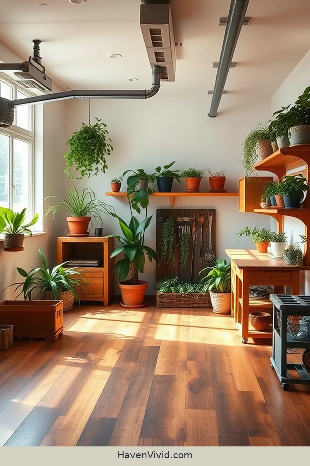 Create Eco-Friendly Garage Living Using Recycled Wood 9 Incorporating Reclaimed Wood Flooring for Create Eco-Friendly Garage Living Using Recycled Wood