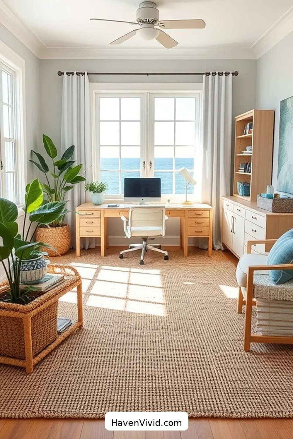 Create a Coastal Living Home Office Using Natural Fibers 4 Select Natural Fiber Rugs for Comfort and Style for Create a Coastal Living Home Office Using Natural Fibers