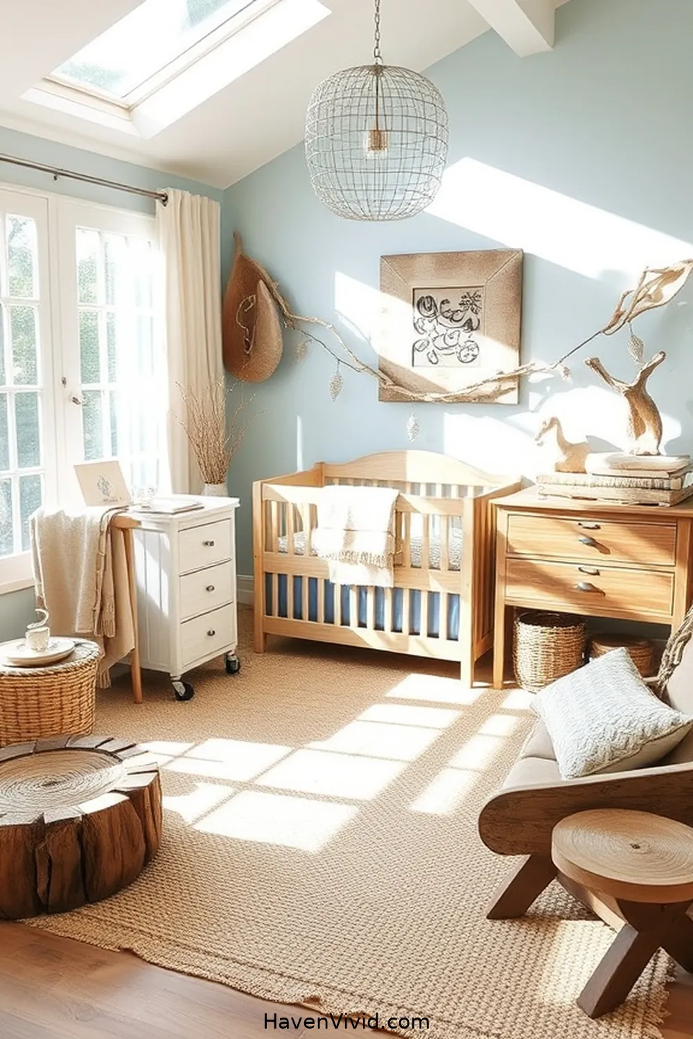 Create a Coastal Living Nursery Using Recycled Wood 3 Designing a Coastal Color Palette for Create a Coastal Living Nursery Using Recycled Wood