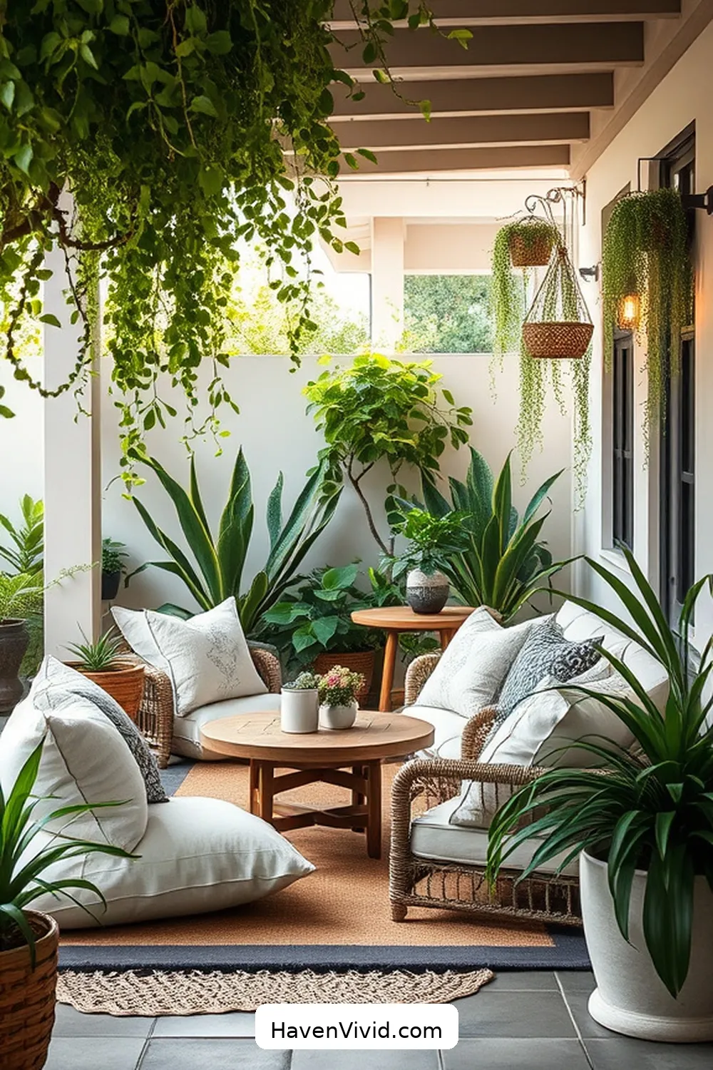 Create a Cozy Outdoor Patio for Farmhouse Living Using Organic Cotton 10 Creating a Relaxing Ambiance With Plants for Create a Cozy Outdoor Patio for Farmhouse Living Using Organic Cotton