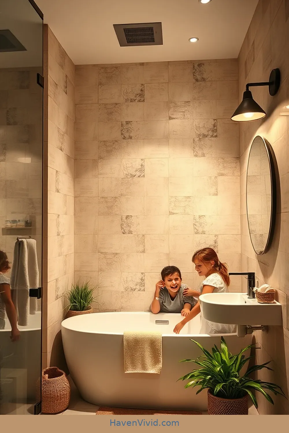 Create a Family-Friendly Bathroom Using Solar-Powered Lights 5 Incorporating Solar-Powered Lights Into Your Bathroom Decor for Create a Family-Friendly Bathroom Using Solar-Powered Lights