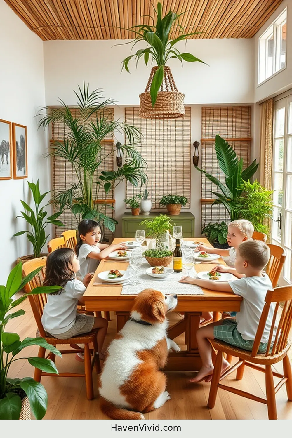 Create a Family-Friendly Dining Room Using Bamboo 5 Creating a Functional Layout for Family Activities for Create a Family-Friendly Dining Room Using Bamboo