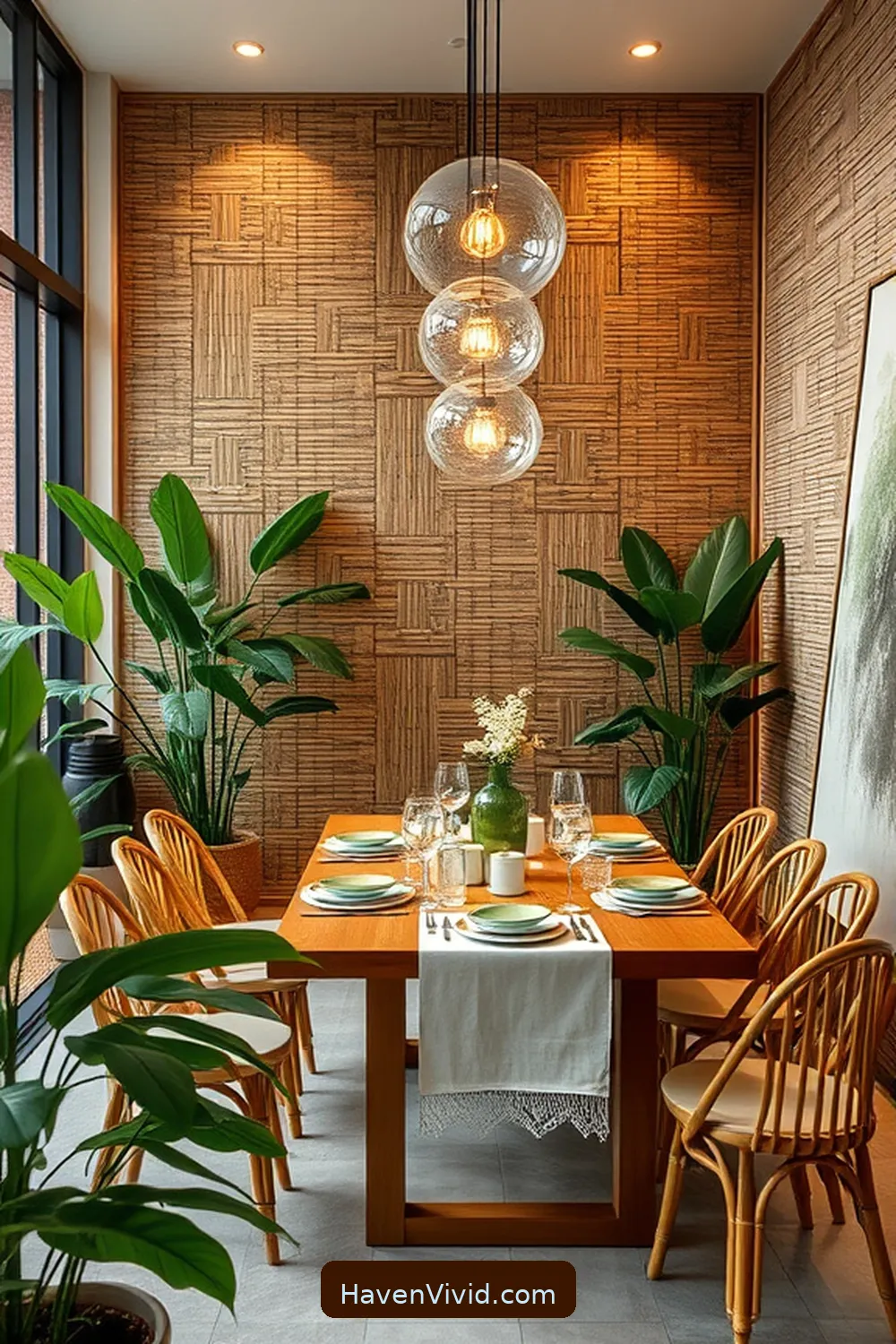 Create a Family-Friendly Dining Room Using Bamboo 4 Incorporating Bamboo Decor Elements for Create a Family-Friendly Dining Room Using Bamboo