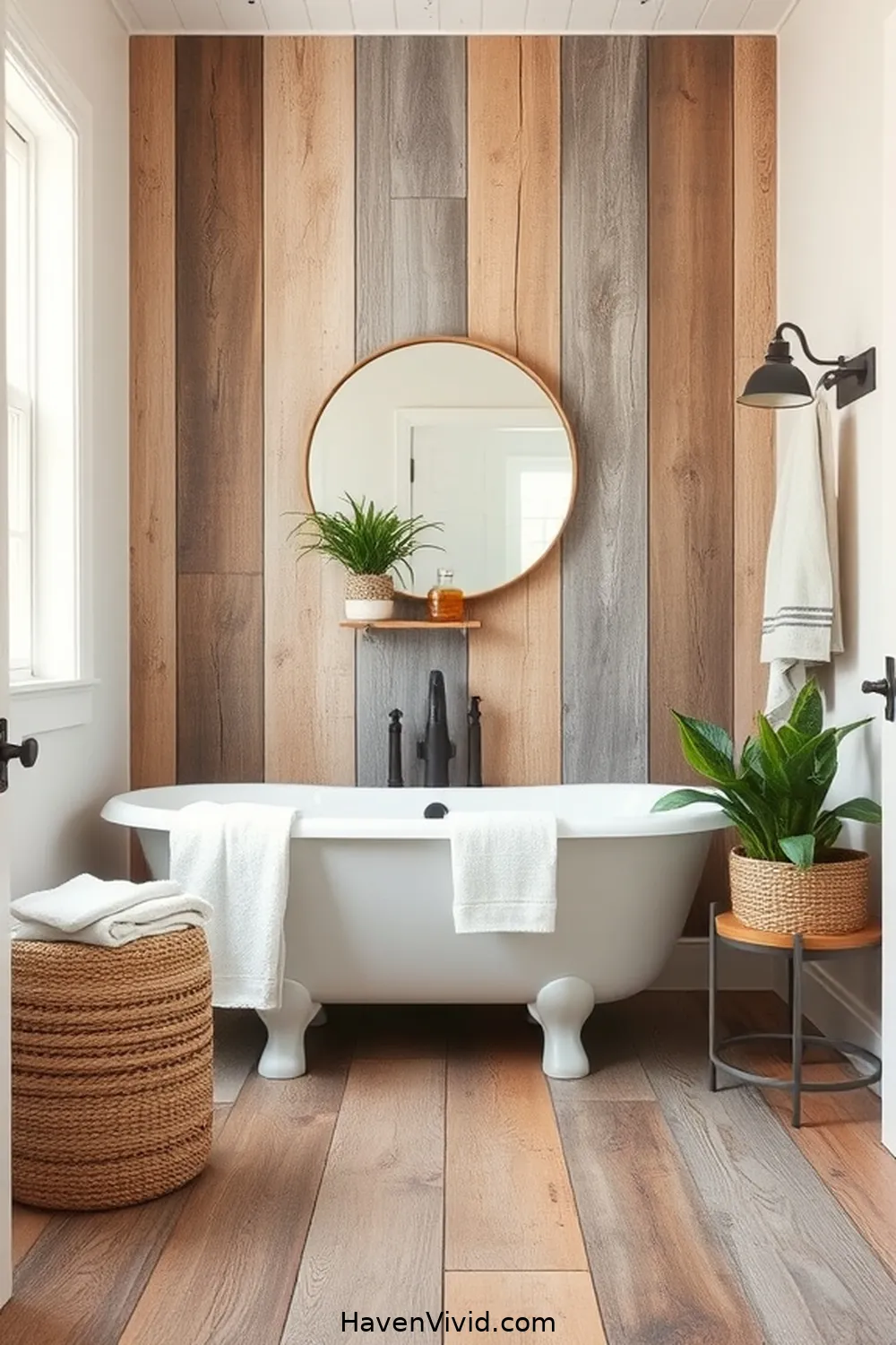 Create a Farmhouse Bathroom Aesthetic Using Recycled Wood 2 Choosing the Right Type of Recycled Wood for Create a Farmhouse Bathroom Aesthetic Using Recycled Wood