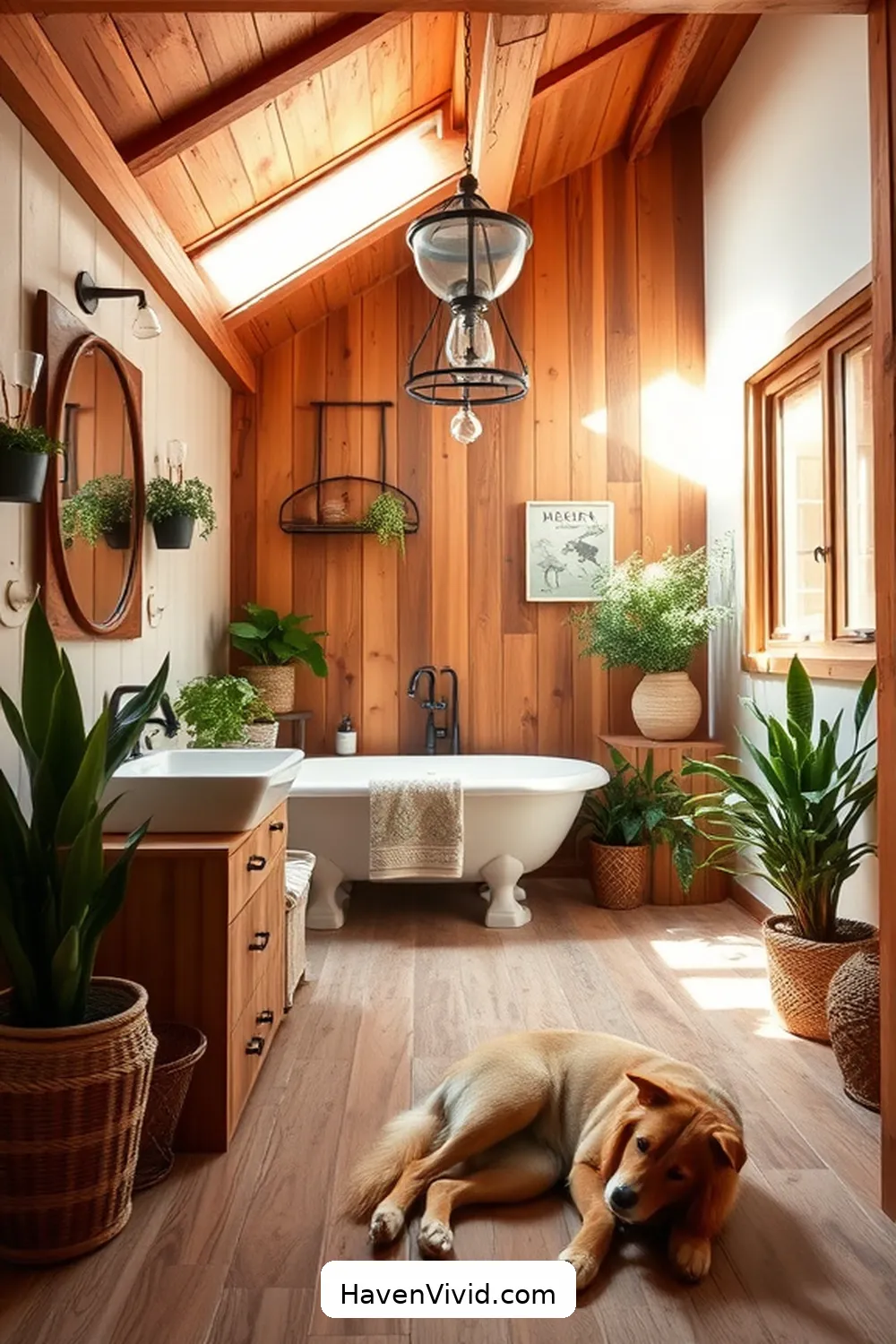 Create a Farmhouse Bathroom Aesthetic Using Recycled Wood 7 Incorporating Wood Beams and Ceilings for Create a Farmhouse Bathroom Aesthetic Using Recycled Wood