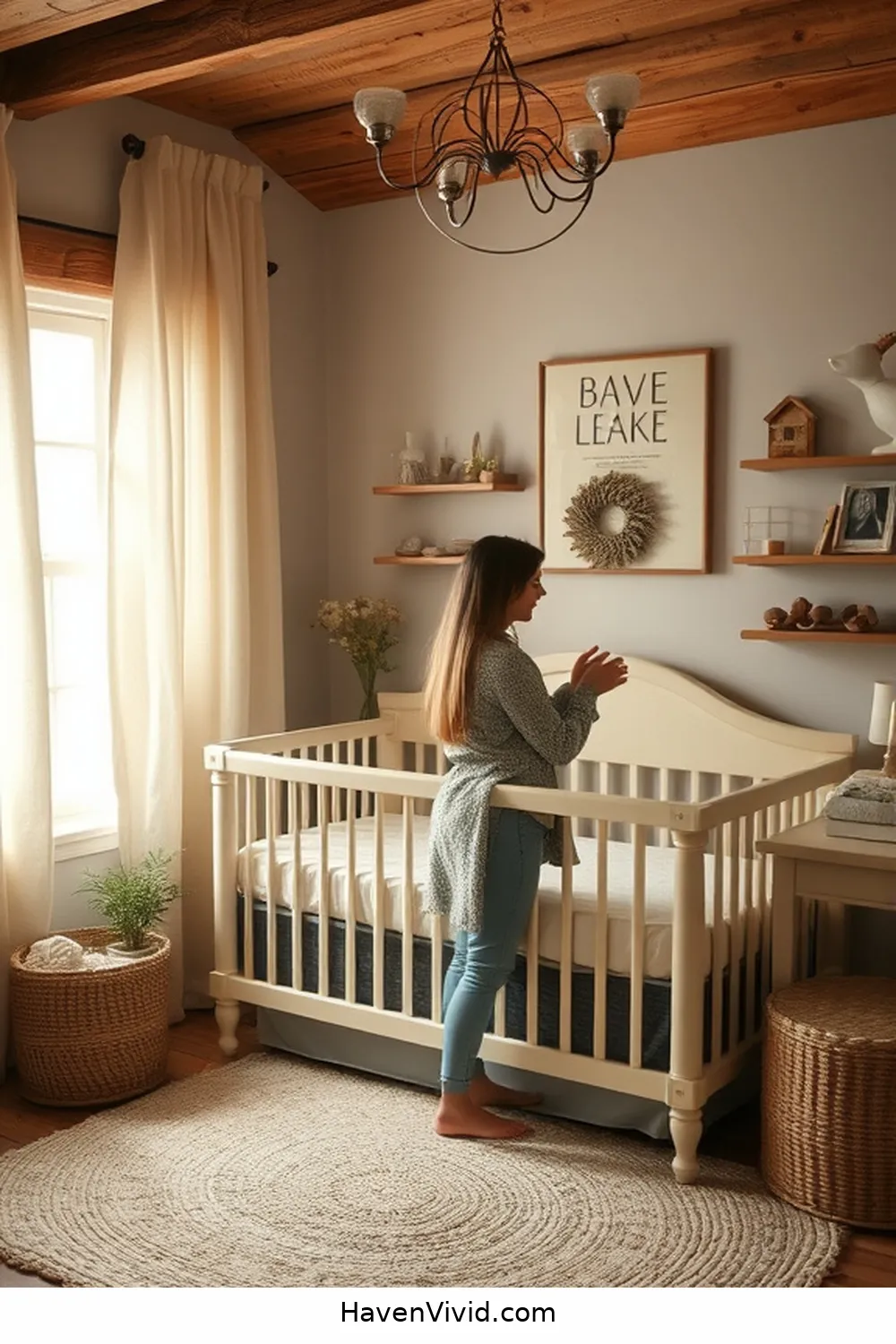 Create a Farmhouse Nursery Using Reclaimed Materials 4 Choosing a Color Palette for a Farmhouse Look for Create a Farmhouse Nursery Using Reclaimed Materials