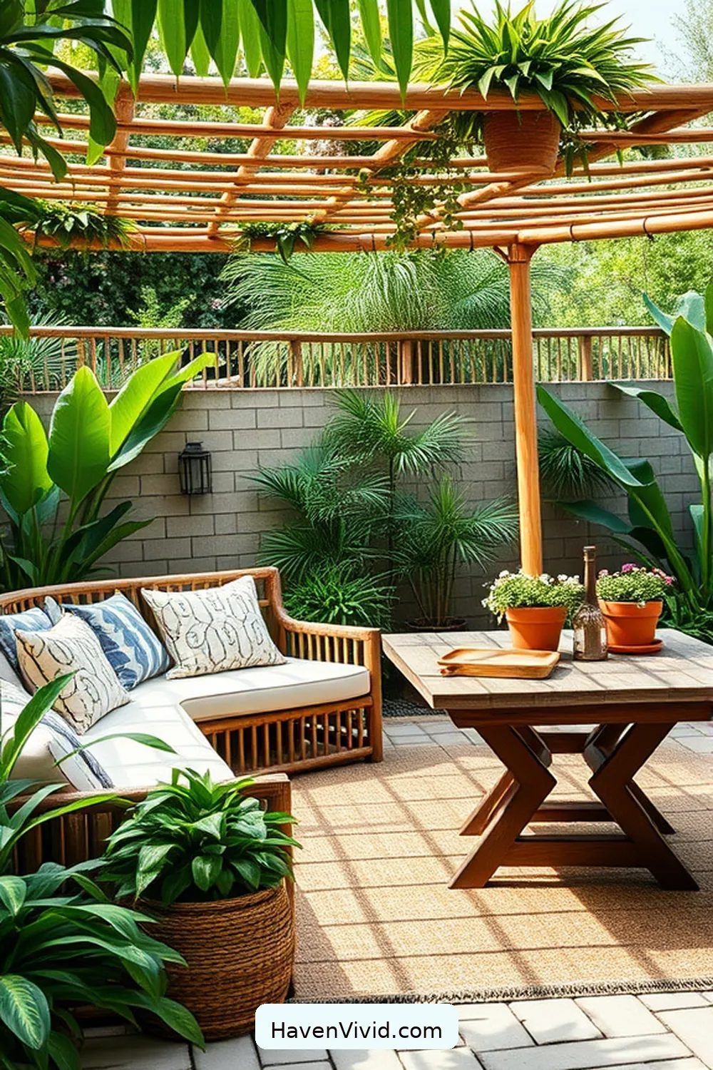 Create a Farmhouse Outdoor Patio Using Bamboo Accents 4 Bamboo Furniture: Stylish and Sustainable Options for Create a Farmhouse Outdoor Patio Using Bamboo Accents