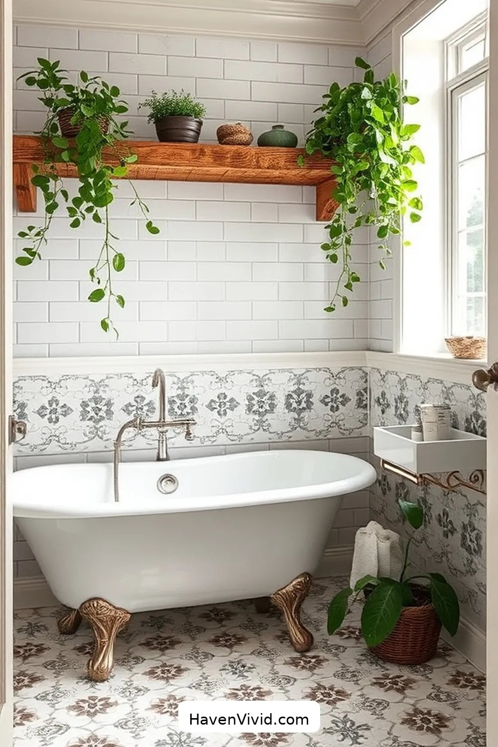 Create a Glamorous Bathroom Using Reclaimed Materials for a Sustainable Lifestyle 4 Incorporating Vintage Tiles for a Timeless Look for Create a Glamorous Bathroom Using Reclaimed Materials for a Sustainable Lifestyle