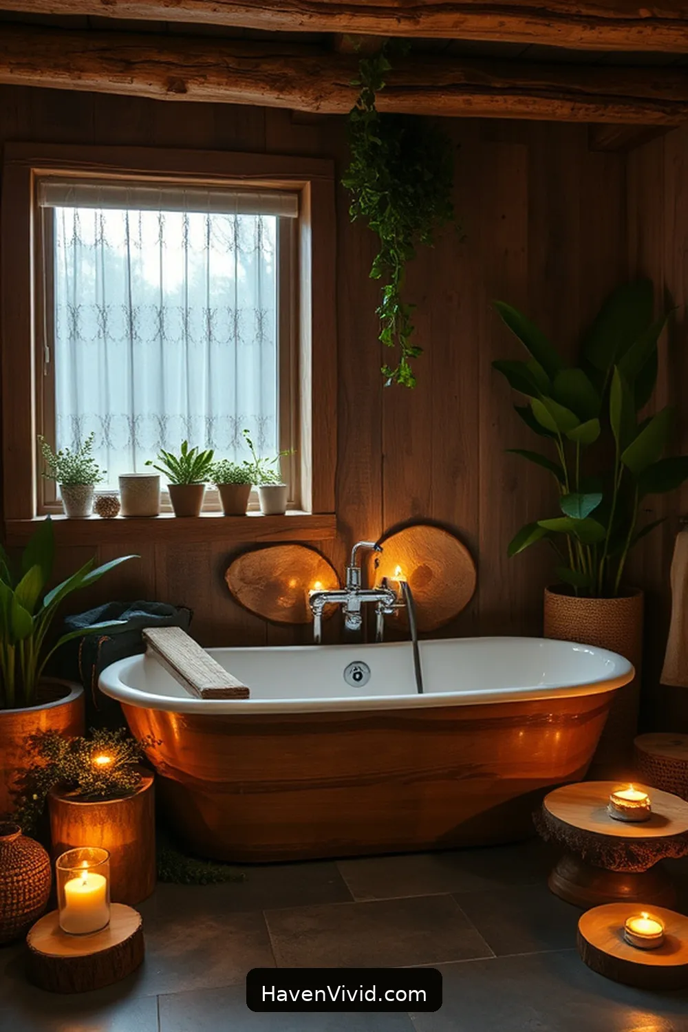 Create a Glamorous Bathroom Using Recycled Wood for a Luxurious Lifestyle 9 Designing a Rustic-Chic Bathtub Surround for Create a Glamorous Bathroom Using Recycled Wood for a Luxurious Lifestyle