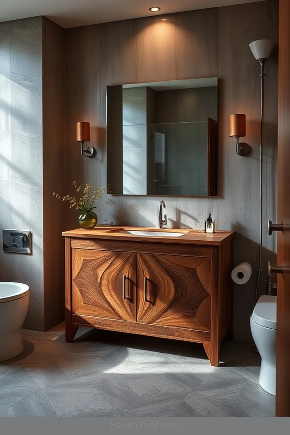 Create a Glamorous Bathroom Using Recycled Wood for a Luxurious Lifestyle 5 Stunning Recycled Wood Vanities for Create a Glamorous Bathroom Using Recycled Wood for a Luxurious Lifestyle