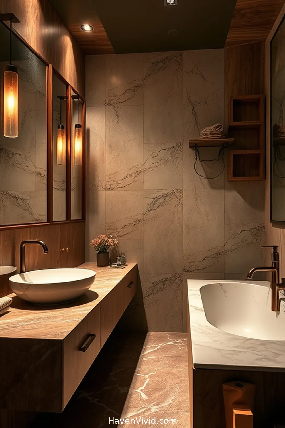 Create a Glamorous Bathroom Using Recycled Wood for a Luxurious Lifestyle 14 Transforming Fixtures With Wood Accents for Create a Glamorous Bathroom Using Recycled Wood for a Luxurious Lifestyle