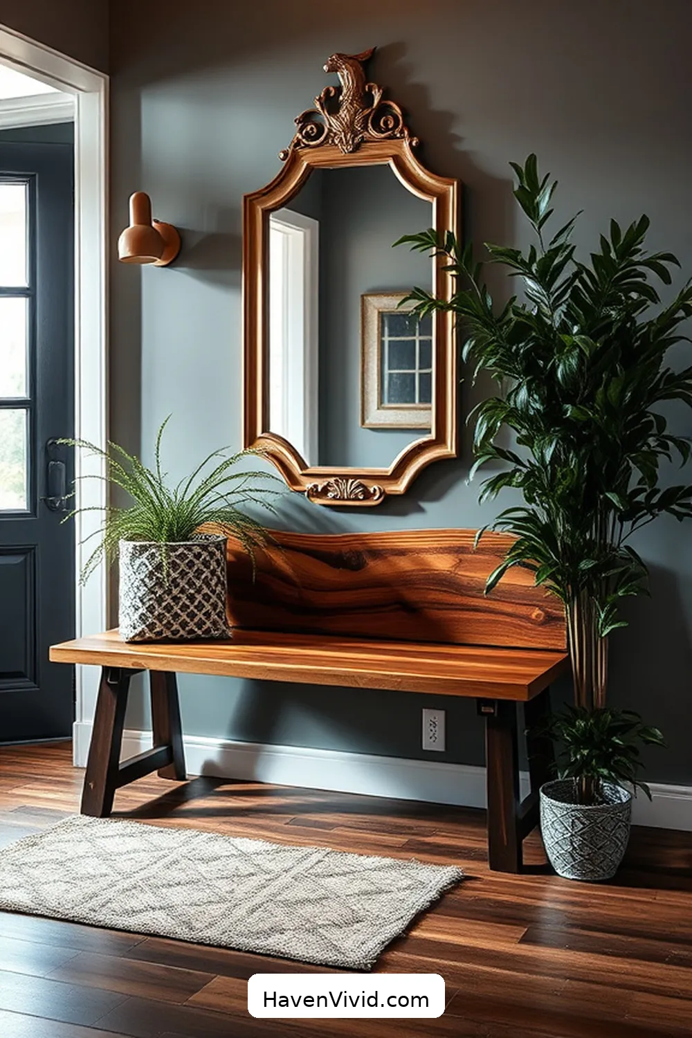 Create a Glamorous Entryway Using Recycled Wood for a Chic Lifestyle 5 DIY Projects for a Custom Entryway for Create a Glamorous Entryway Using Recycled Wood for a Chic Lifestyle