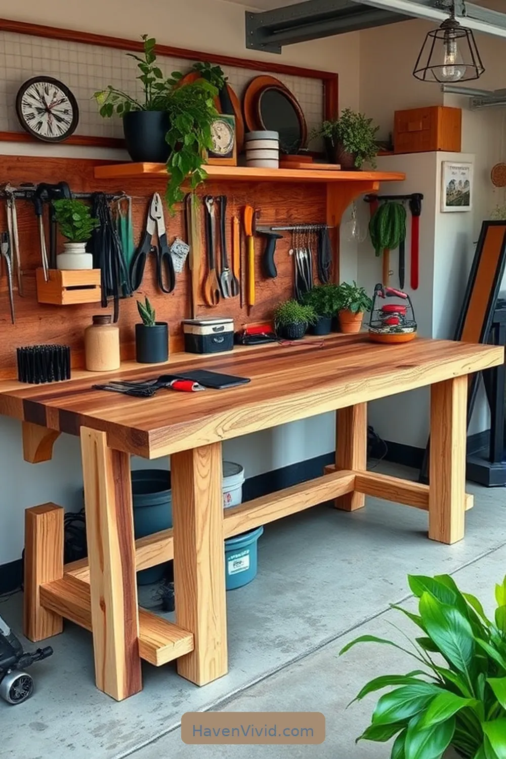 Create a Glamorous Garage Using Recycled Wood for a Stunning Lifestyle 6 Designing a Unique Workbench With Recycled Materials for Create a Glamorous Garage Using Recycled Wood for a Stunning Lifestyle